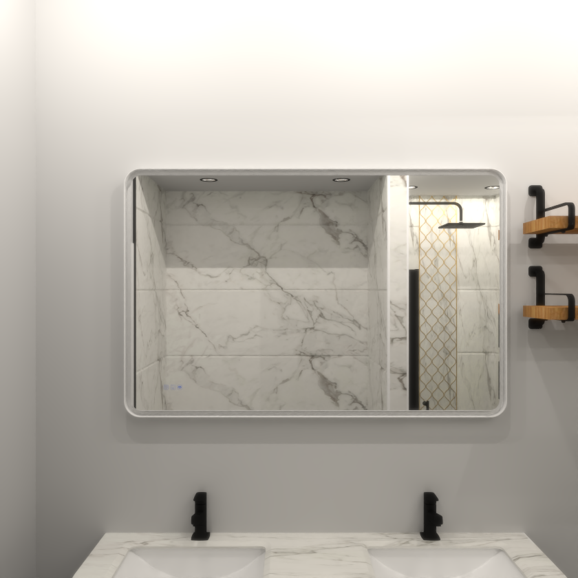 BATHROOM LED MIRROR - V.I.P Digital Presence