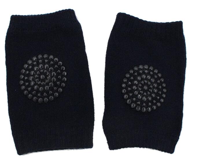 1Pair Soft Anti-slip Safety Crawling Elbow Cushion Knee Pad Semi-combed cotton terry dispensing Baby Infant Born Toddler Kids