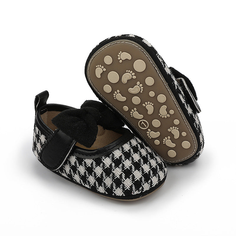 Baby Girl Shoes Rubber Sole Baby Princess Shoes Babyshoes Newborn Indoor Shoes