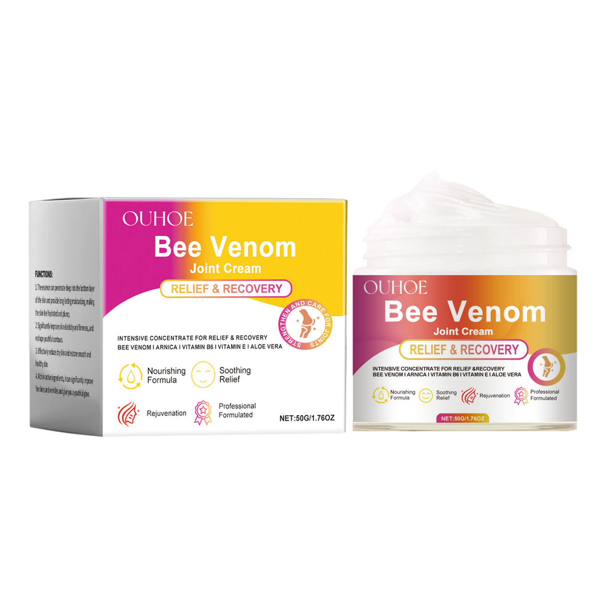 Bee Venom Joint Care Cream, Wrist And Knee Massage Repair Gentle Moisturizing Joint Care Cream - V.I.P Digital Presence
