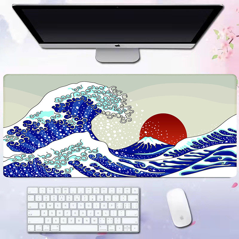 Wave mouse pad advertising game keyboard pad desk pad - V.I.P Digital Presence