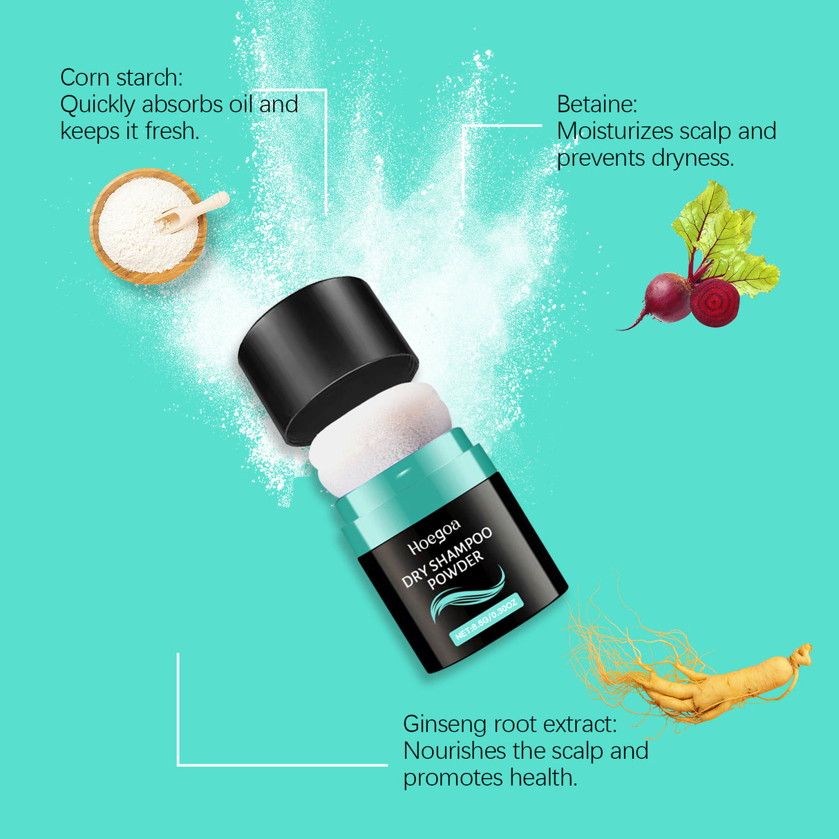 Dry Cleaning Hair Fluffy Powder - V.I.P Digital Presence