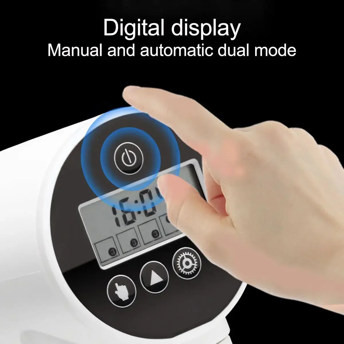 Fish tank feeder intelligent small and large capacity aquarium koi goldfish timed automatic fish feeder - V.I.P Digital Presence