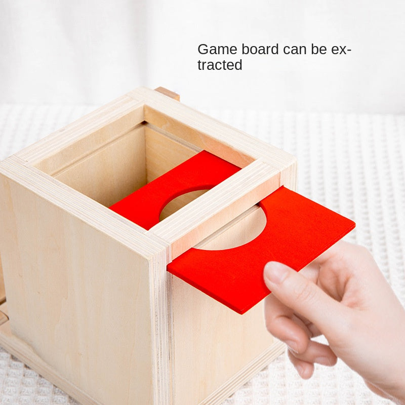 Montessori Four in One Coin Box Multi functional Stick Pulling Carrot Preschool Building Blocks Color Matching Intelligence Box Toy - V.I.P Digital Presence