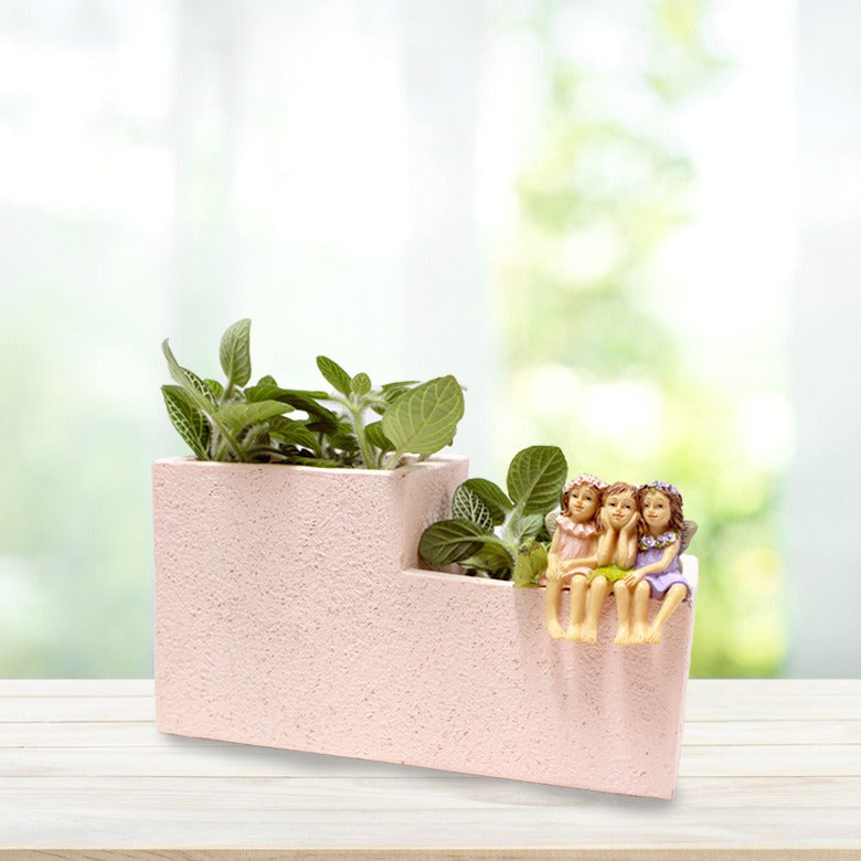 Flower Fairy Flower Pot Decoration Creative Courtyard Garden Pot Decoration - V.I.P Digital Presence