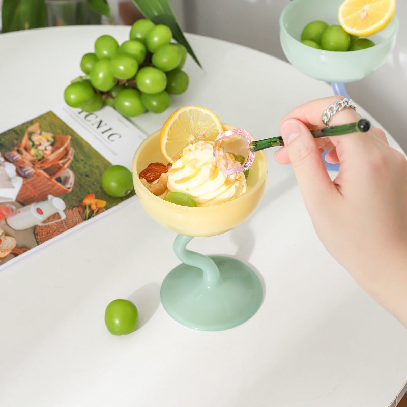 Ice cream cup milk tea milkshake dessert glass tall pudding ice cream bowl ice cream cup - V.I.P Digital Presence