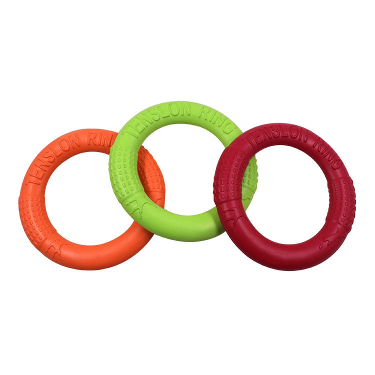 EVA Pet Tug Ring Wholesale Dog Flying Disc Foam Chew-Resistant Training Toy Outdoor Frisbee Toy for Dogs - V.I.P Digital Presence