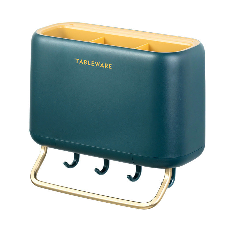 Wall-Mounted Chopsticks Cage Kitchen Chopsticks Multifunctional Storage Basket Storage Rack - V.I.P Digital Presence