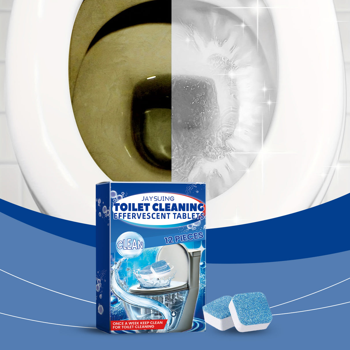 Toilet Cleaning Tablets Fragrance Cleaning Products Toilet Cleaning Toilet Dirt And Odor Removal - V.I.P Digital Presence