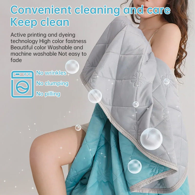 Grade A Cooling Blanket: Soft, breathable, king/queen size, summer lightweight cool comforter. - V.I.P Digital Presence