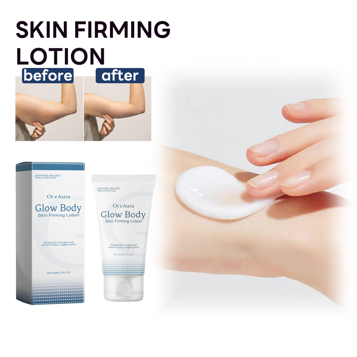 Skin Firming Lotion, Hydrating Brightening Body Smooth Firming Anti-Wrinkle Body Lotion For Skin - V.I.P Digital Presence