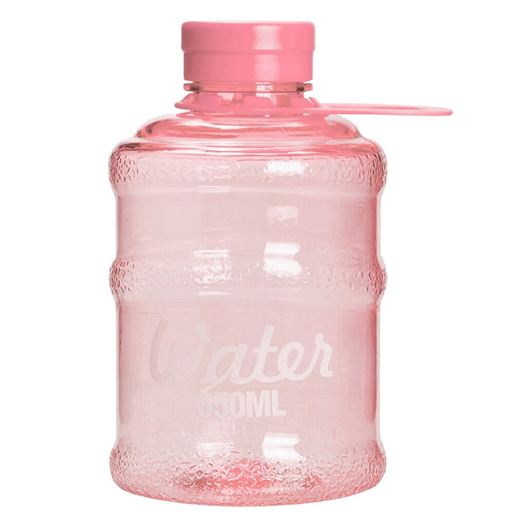 650ml Larg Size Sports Water Bottle Portable Plastic Spray Bottle Leakproof Travel Cup - V.I.P Digital Presence