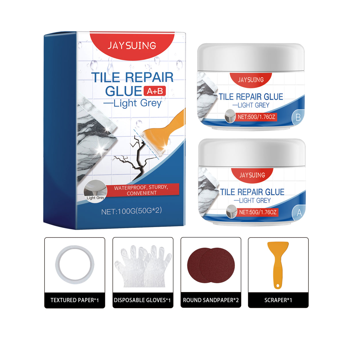 Tile Repair Glue, Living Room Bathroom Wall Tile Repair Leak Gap Waterproof Sealing Tile Repair Glue - V.I.P Digital Presence