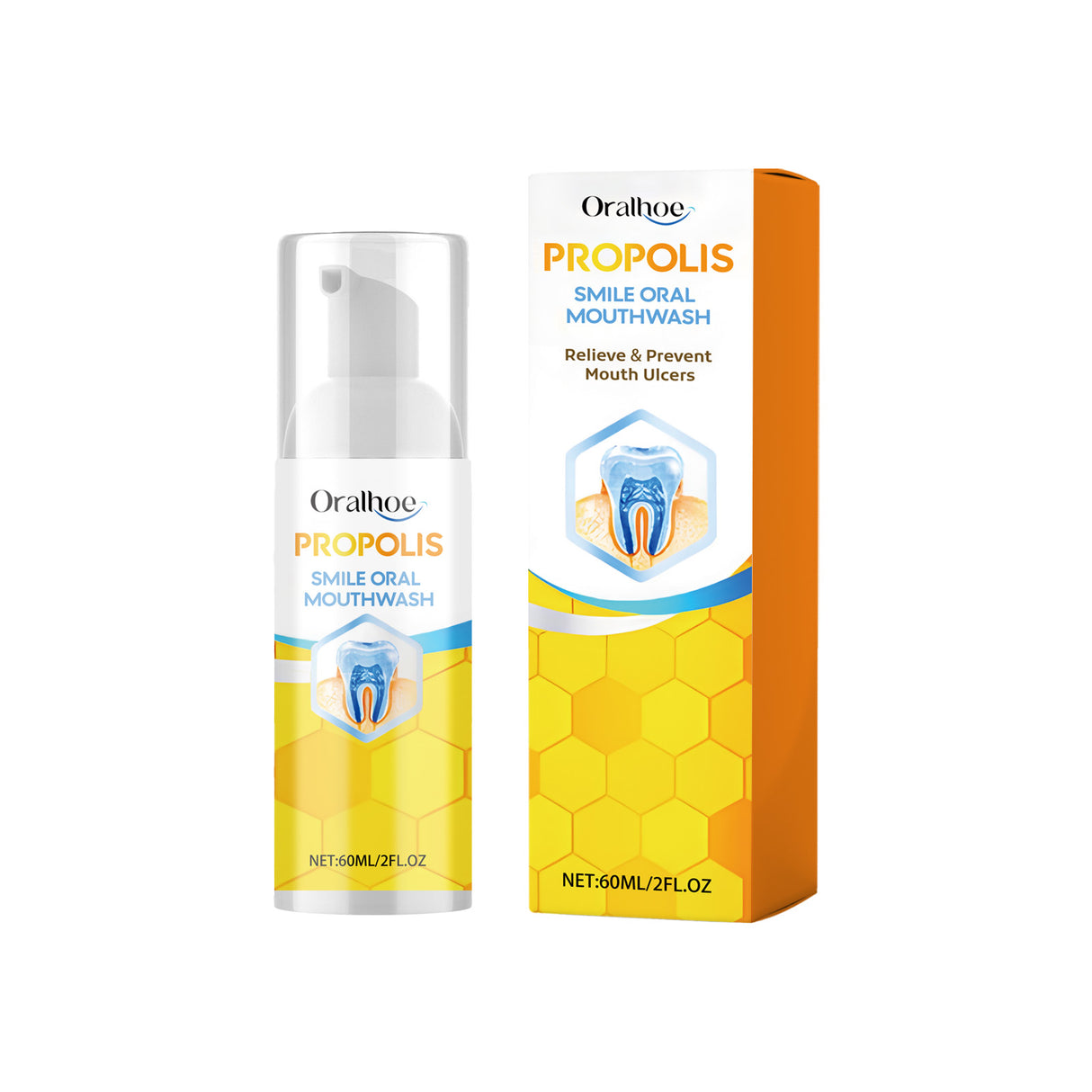 Propolis Oral Cleaning Mousse Oral Cleaning Care Tooth Stain Removal Fresh Mousse Toothpaste - V.I.P Digital Presence
