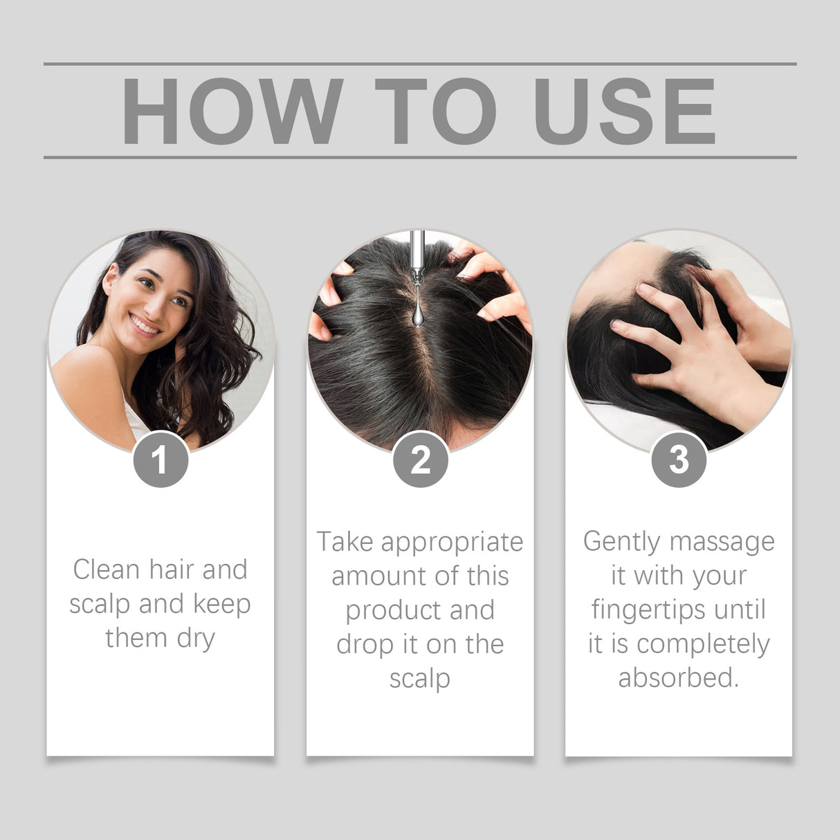 Hair Care Serum, Strengthens Hair And Nourishes Scalp Care Daily Massage Treatment Serum - V.I.P Digital Presence