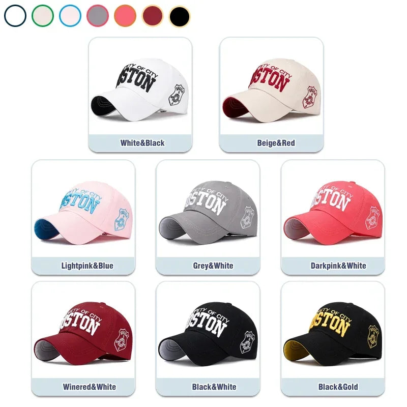 Soft Top Sports Baseball Cap Cotton 3D Embroidery Unisex Snapback Cap Tennis Hat Dad Cap - V.I.P Digital Presence