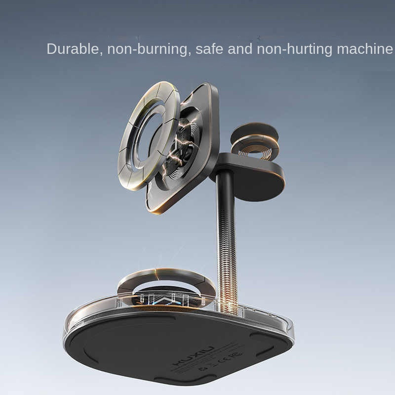 KUXIU X85 3-in-1 Basketball Magnetic Wireless Charger Compatible with Apple Family Bucket, Giving Boyfriend a Good Item - V.I.P Digital Presence