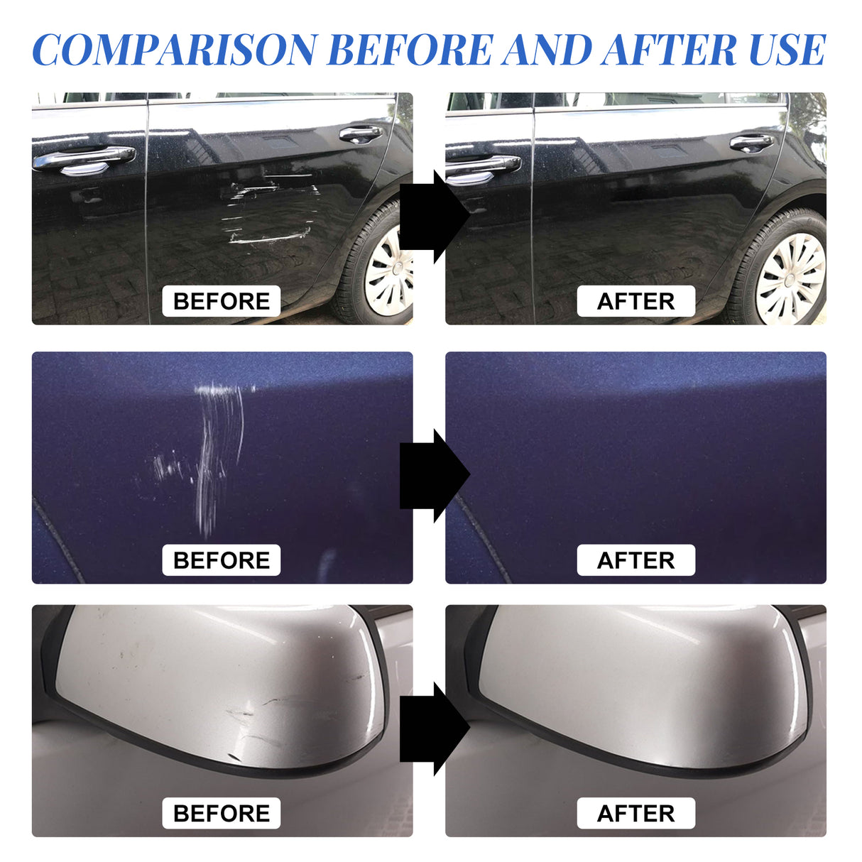 Car Scratch & Swirl Remover, Car Paint Scratches Scratches Repair Cleaning And Polishing Refurbishment Maintenance Kit - V.I.P Digital Presence