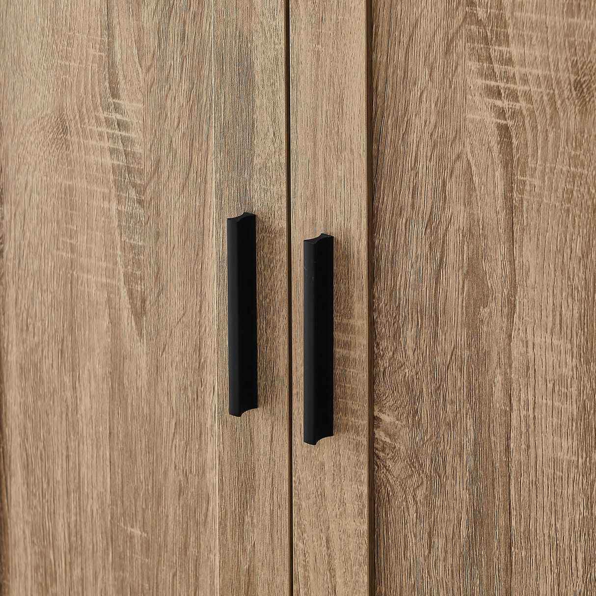 Storage Cabinet with Two Doors for Bathroom, Office, Adjustable Shelf, MDF Board, Brown - V.I.P Digital Presence