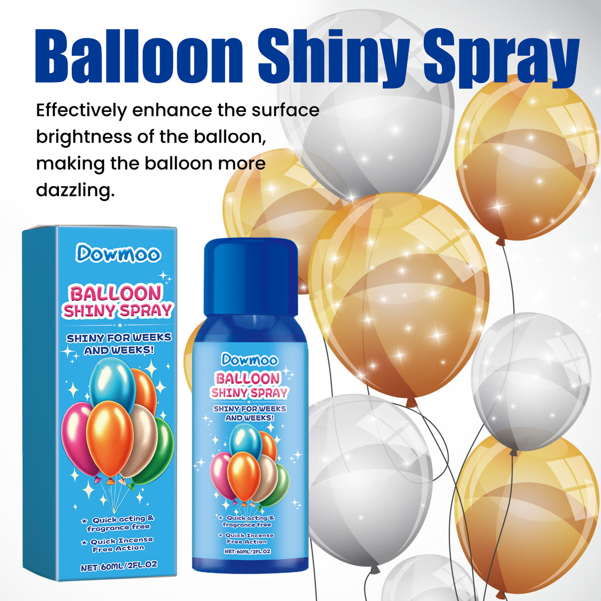n Balloon Shiny Spray, To Improve Gloss Appearance Balloon Anti-Oxidation Odorless Portable Spray - V.I.P Digital Presence