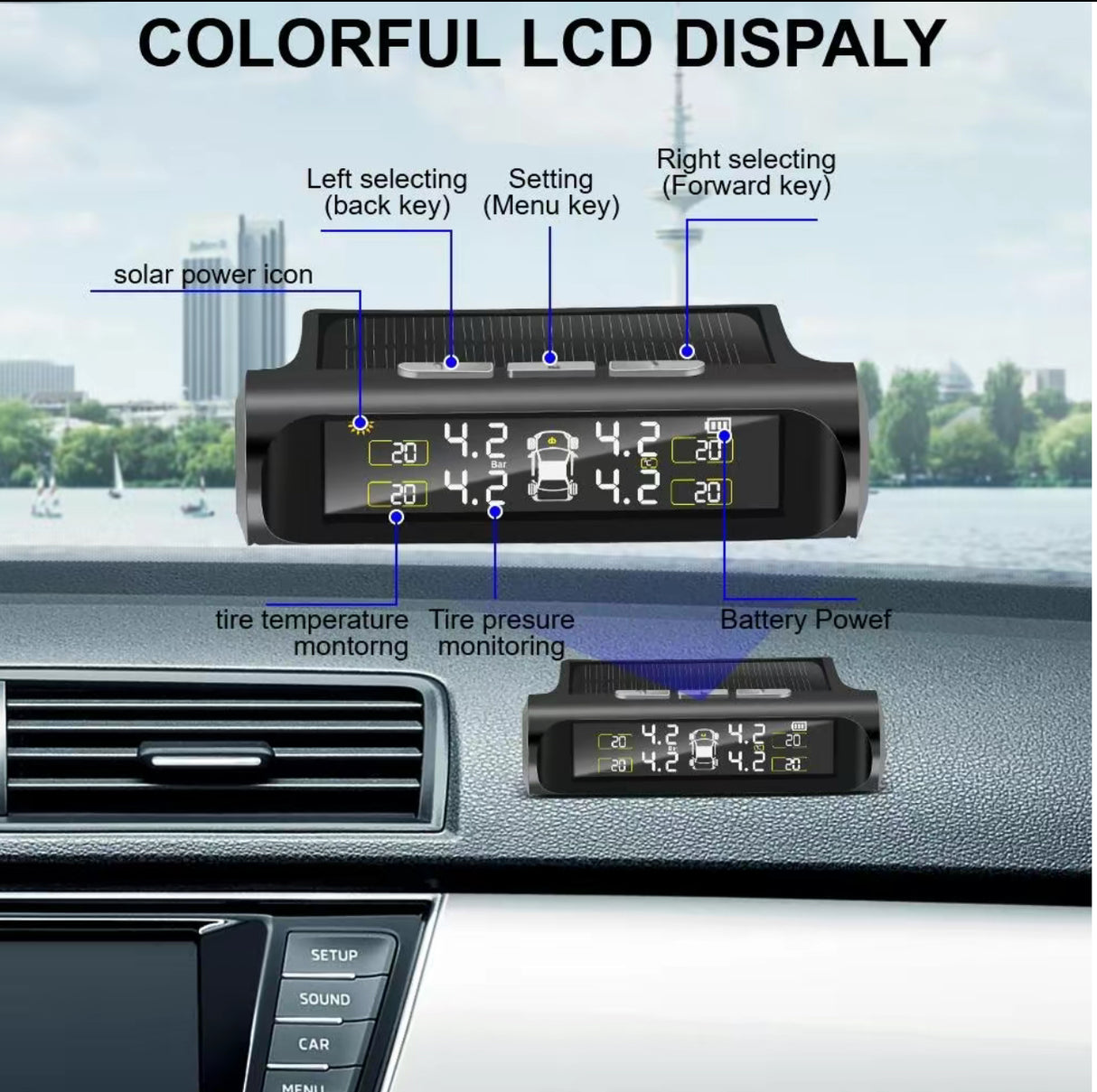 SolarTire TPMS Monitor