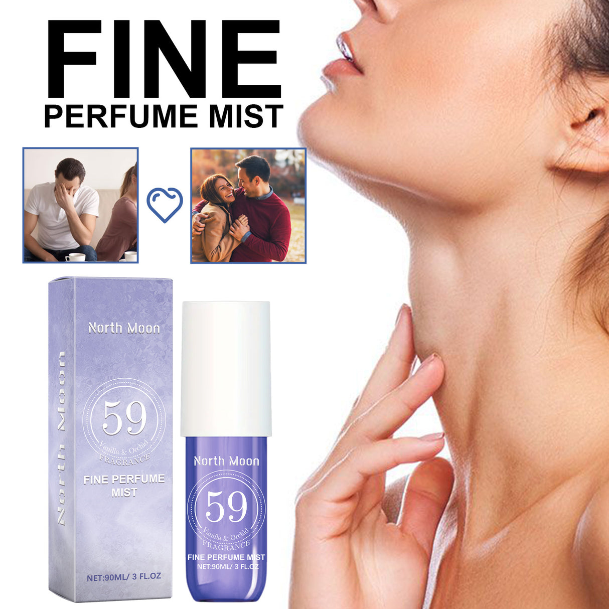 Fine Perfume Mist, Fresh Natural Orchid Light And Durable Fragrance Dating Perfume - V.I.P Digital Presence