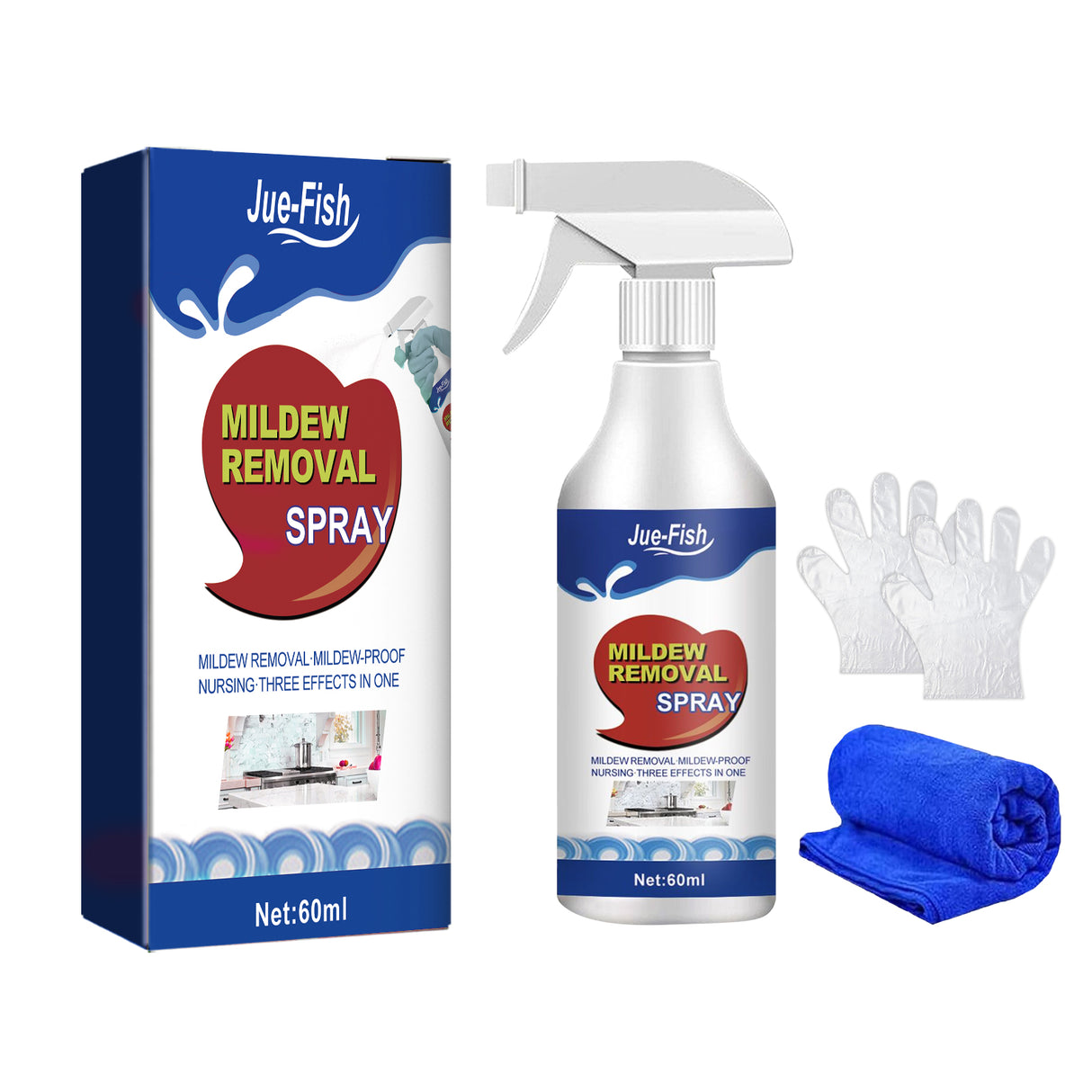 Mildew Removal Spray, Clean Mildew Stains On Bathroom Tile Walls And Ceiling Multi-Functional Mildew Stain Spray - V.I.P Digital Presence