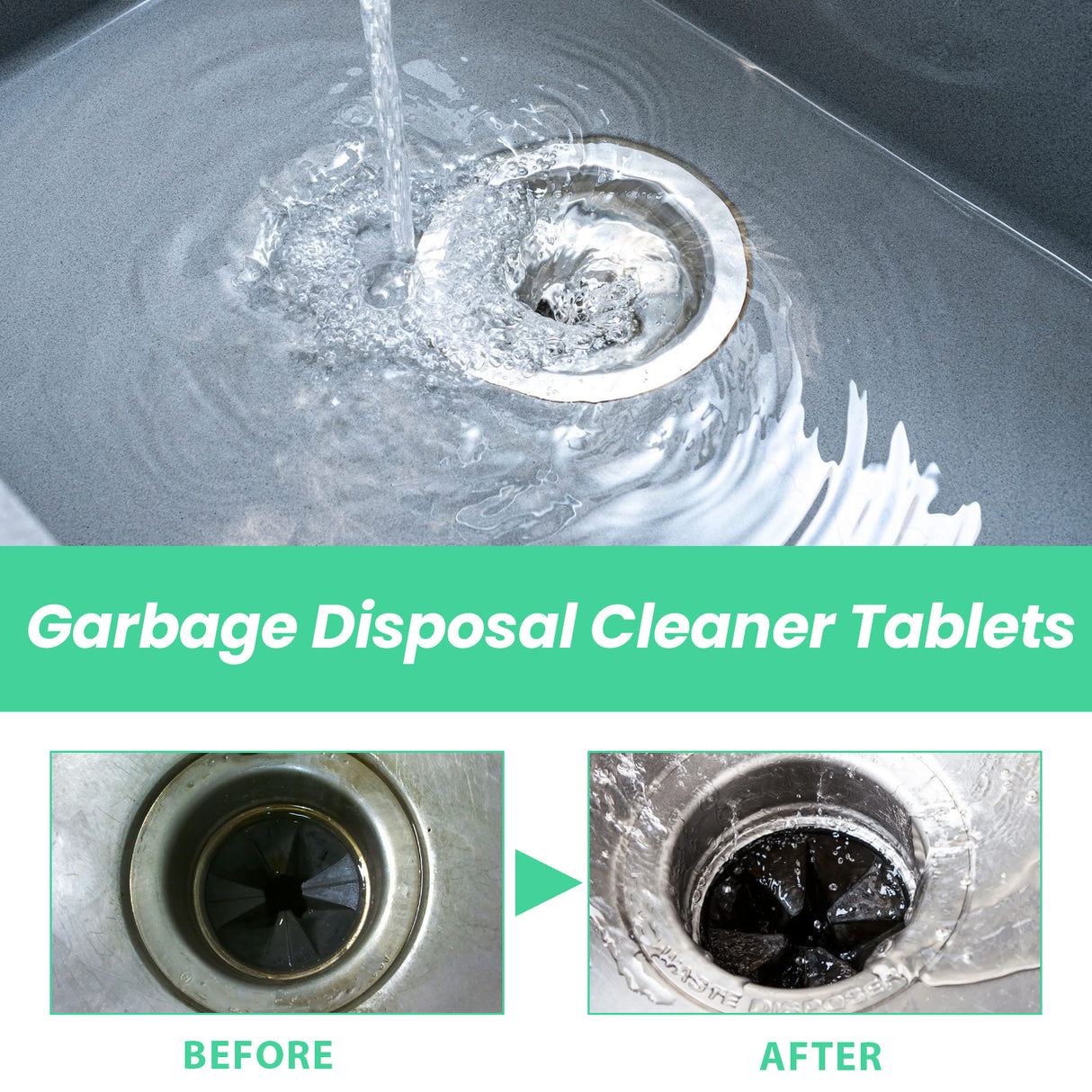 Garbage Disposal Cleaning Block, Kitchen Food Waste Disposal Agent Pipeline Cleaning Block - V.I.P Digital Presence