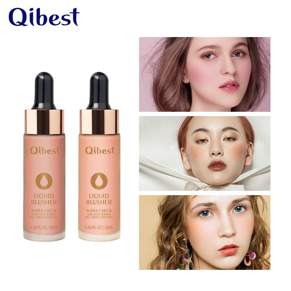 QIBEST Blush Milk Nude Makeup Moisturizing Brighten Skin Tone Natural Repairing Temperament Blush Powder Rouge Liquid Blush - V.I.P Digital Presence