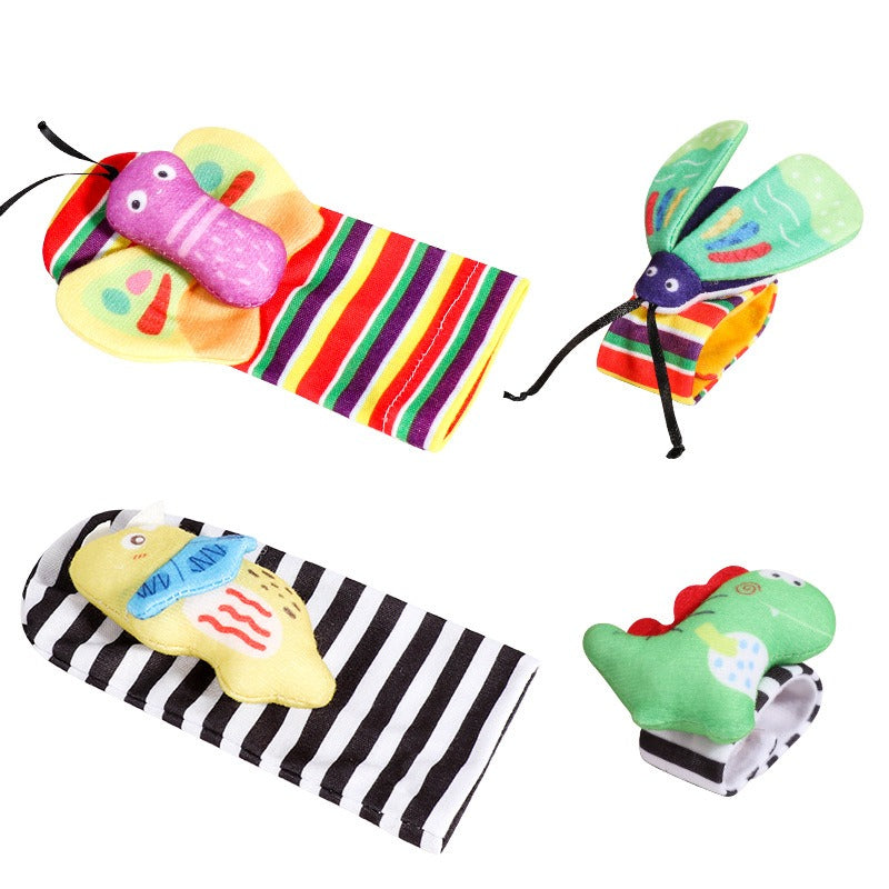 Baby Toys 0-1 Year Old Newborns Wrist Ringing Socks Comfort Set Baby Gift - V.I.P Digital Presence