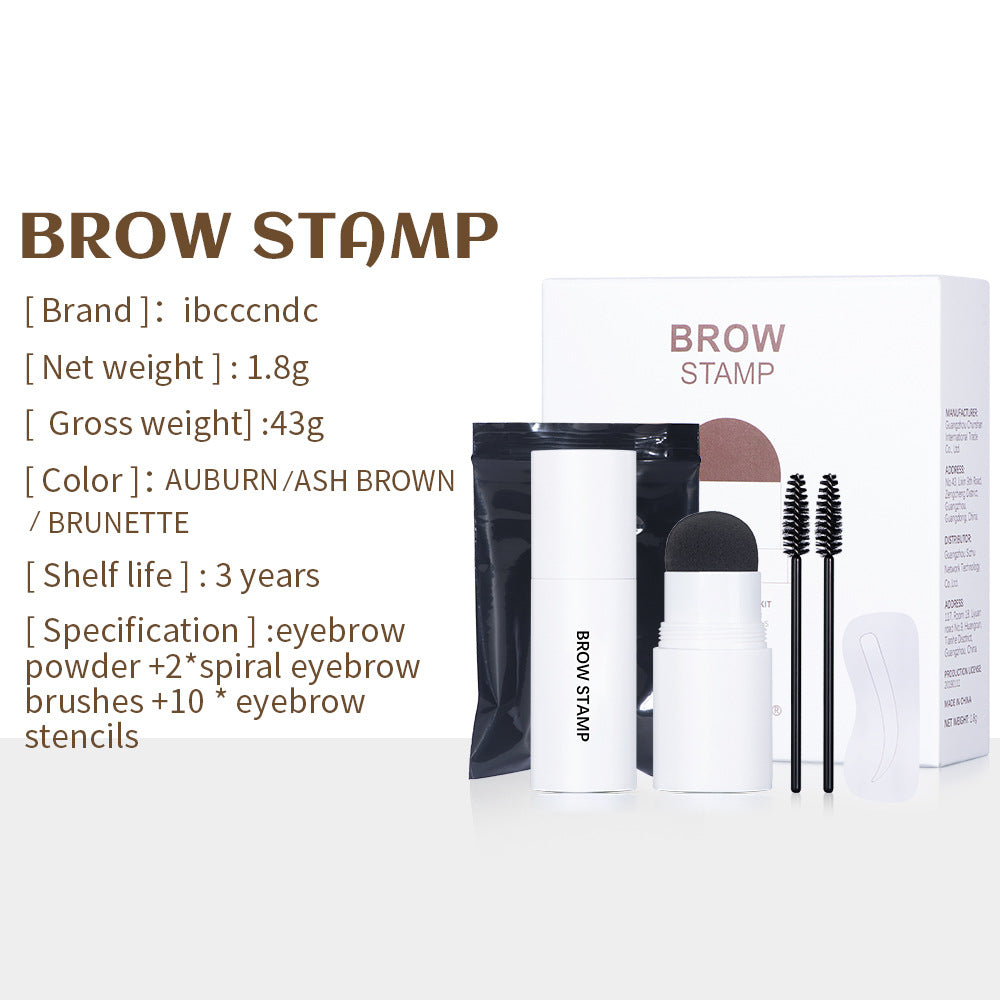 Ibcccndc White Tube Seal Eyebrow Powder Stick New Thrush Artifact Hairline Shadow Eyebrow Cream Set - V.I.P Digital Presence