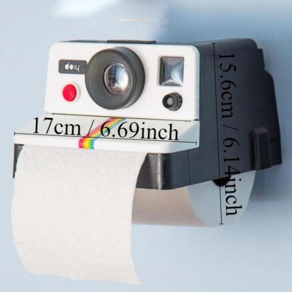 Vintage cute camera tissue holder toilet roll paper box tissue drawer household tissue box drawer - V.I.P Digital Presence