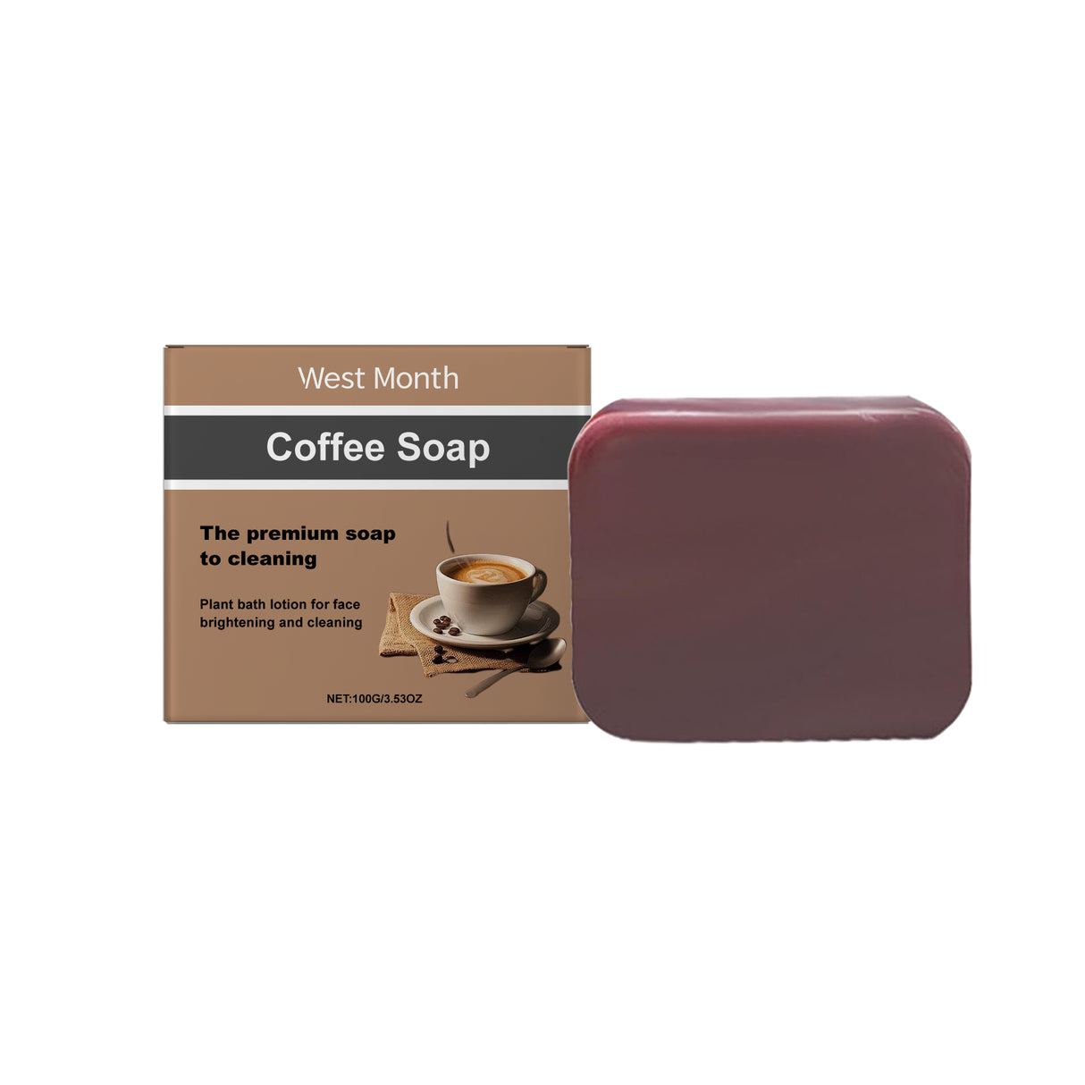 Coffee Cleansing Soap, Coffee Essence Gently Cleans, Nourishes, Moisturizes And Brightens The Skin - V.I.P Digital Presence