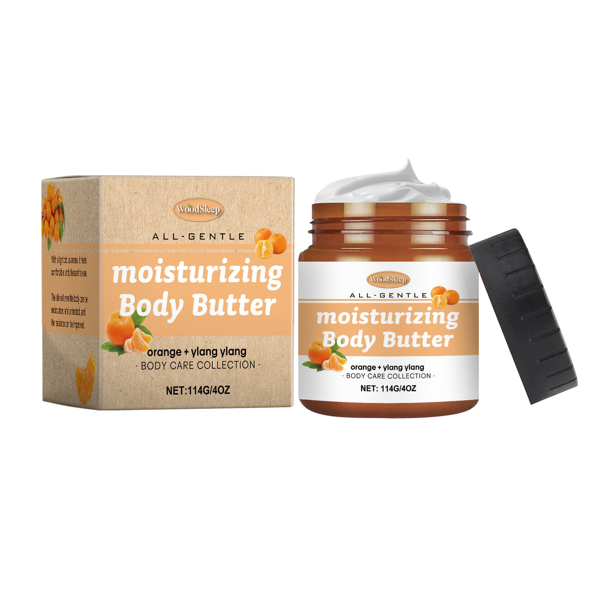 Citrus Body Butter Moisturizer Citrus Nourishes Butter Moisturizing, Refreshing And Gentle Skin Care