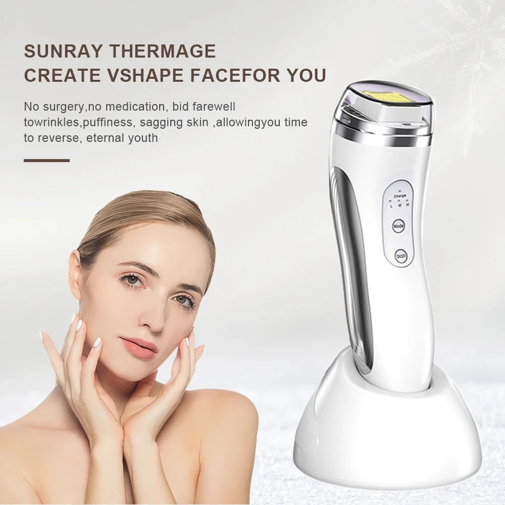 Electric Facial Lifting Machine Dot Matrix Skin Tightening Rejuvenation Wrinkle Removal Face Massager Home Use Beauty Devices - V.I.P Digital Presence