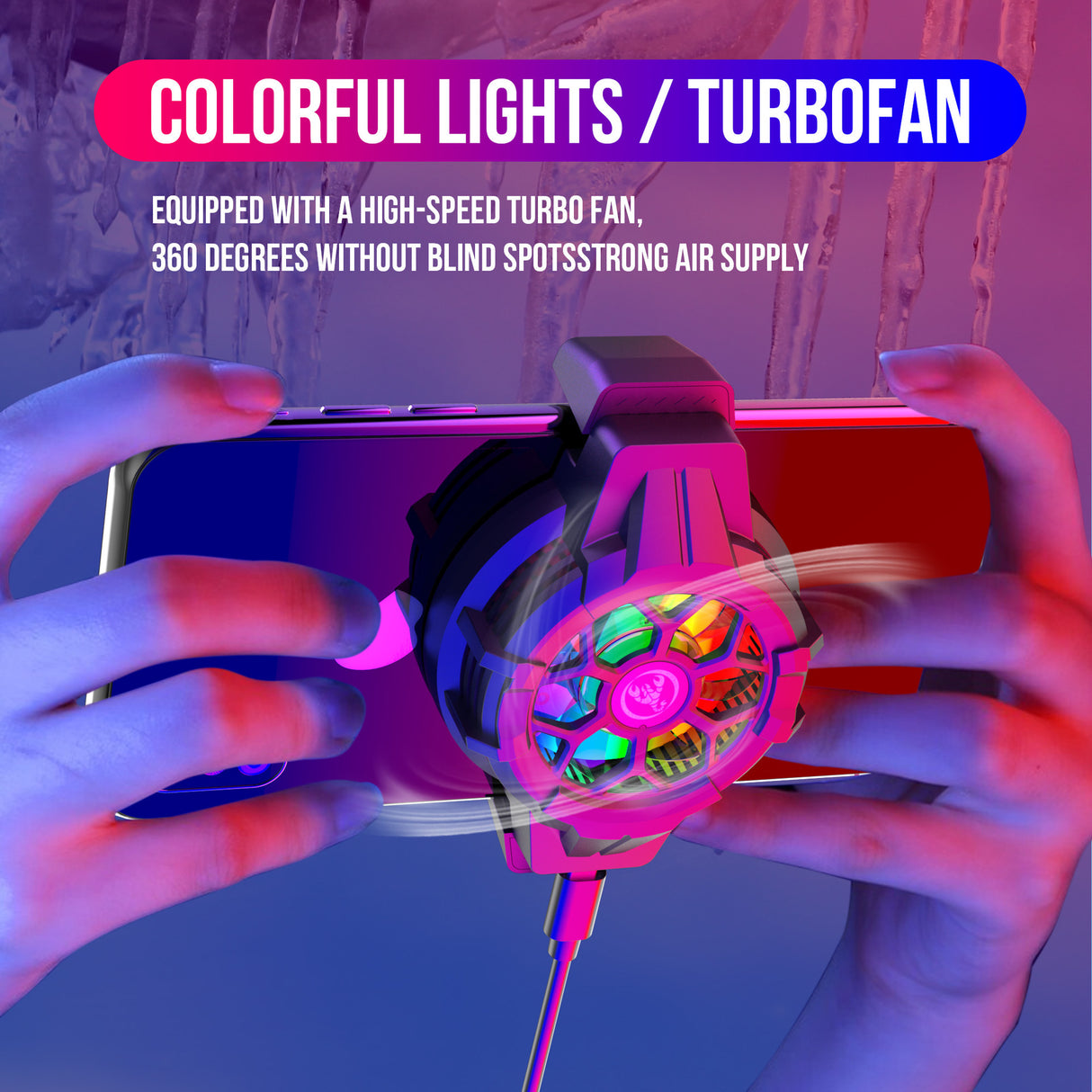 Extreme Wind Cooling Semiconductor Heat Dissipation Gaming Phone Original Heat Dissipation Clip Game Back Cooling - V.I.P Digital Presence