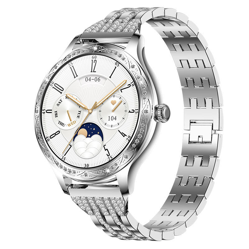 Women's smartwatch AK60 high-definition call sports wristband heart rate, blood pressure, blood oxygen, waterproof step meter - V.I.P Digital Presence