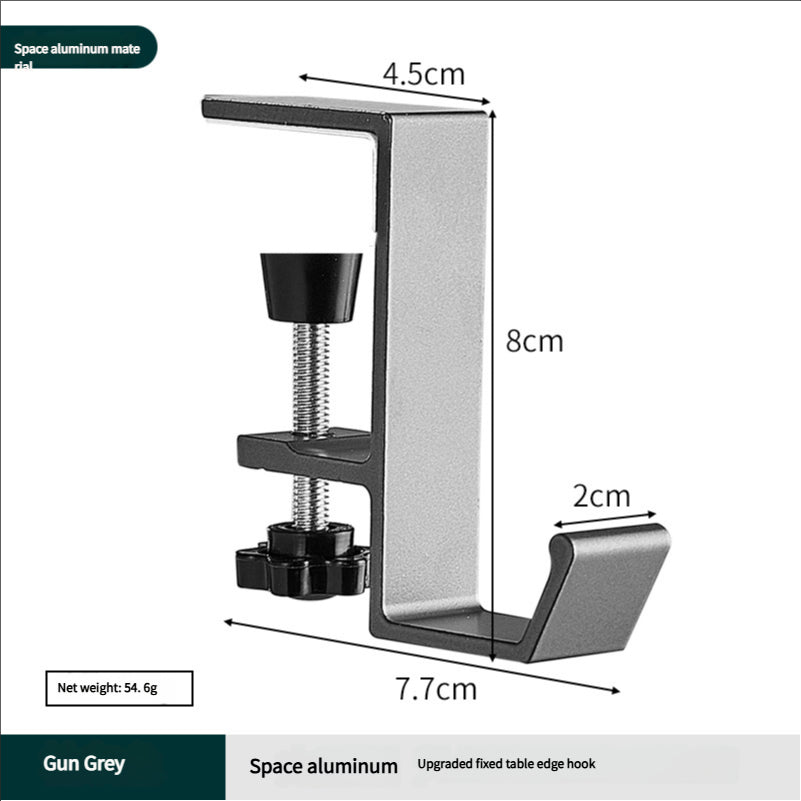 Portable student backpack hook, office desk mobile headphone hook, table side umbrella hook Hook storage - V.I.P Digital Presence