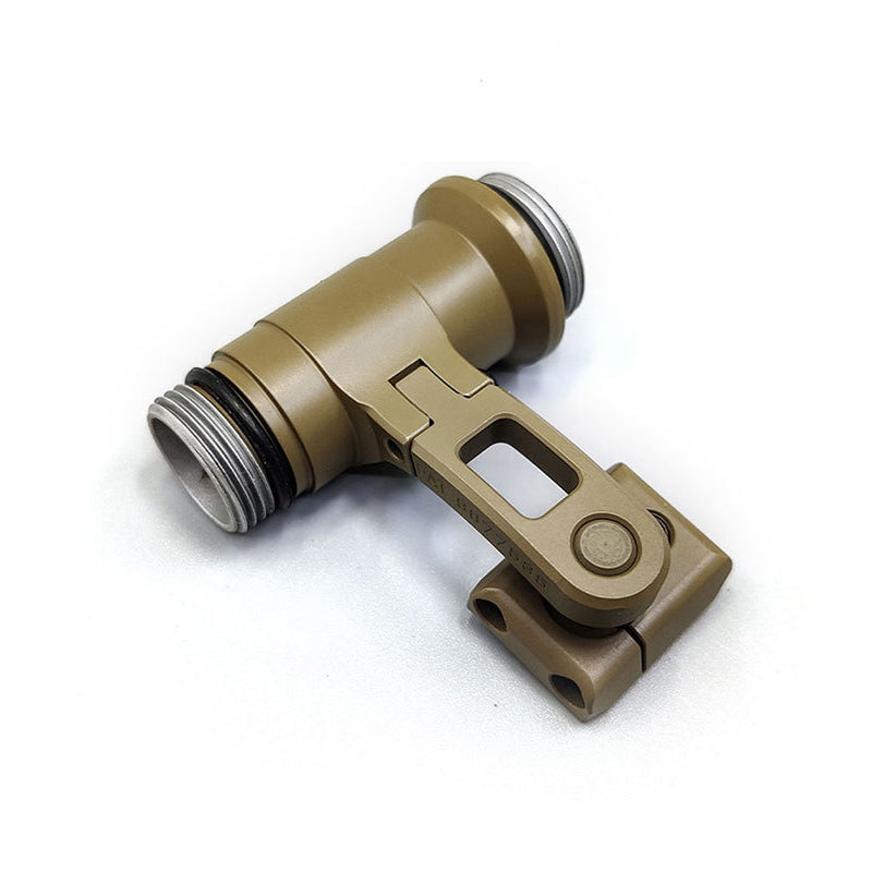 New SS M-AX tactical helmet headlamp stand. Rotating base for night vision flashlights. Durable gun - mounted lighting gear. - V.I.P Digital Presence