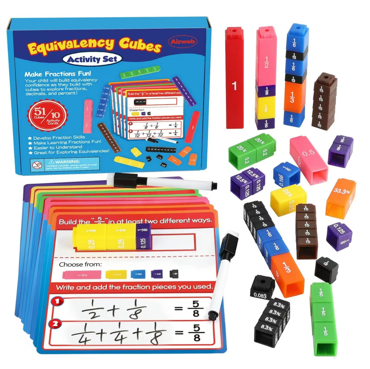 FractionMaster Cube Set