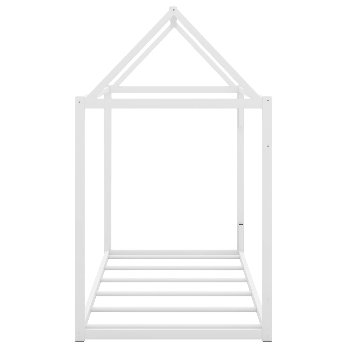 Metal House Shape Platform Bed twin