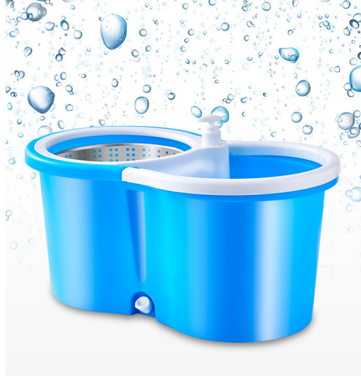 Rotating Mop Bucket Good God Mop Hand Pressure Dual Drive Automatically Mop Mop Bucket Household Mop Stainless Steel Mop - V.I.P Digital Presence