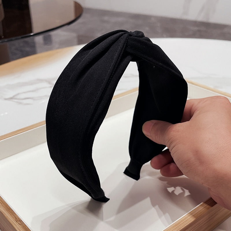 Fashionable fabric cross bow headband - V.I.P Digital Presence