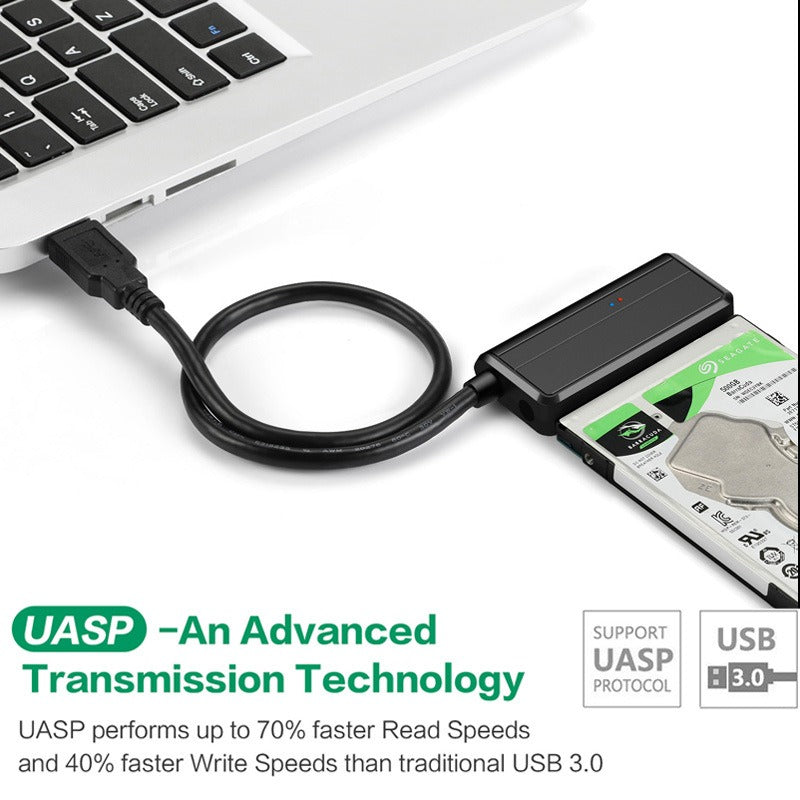 USB 3.0 Easy Drive Cable SATA to USB 3.0 Cable 2.5-inch/3.5-inch Hard Disk Adapter Cable - V.I.P Digital Presence