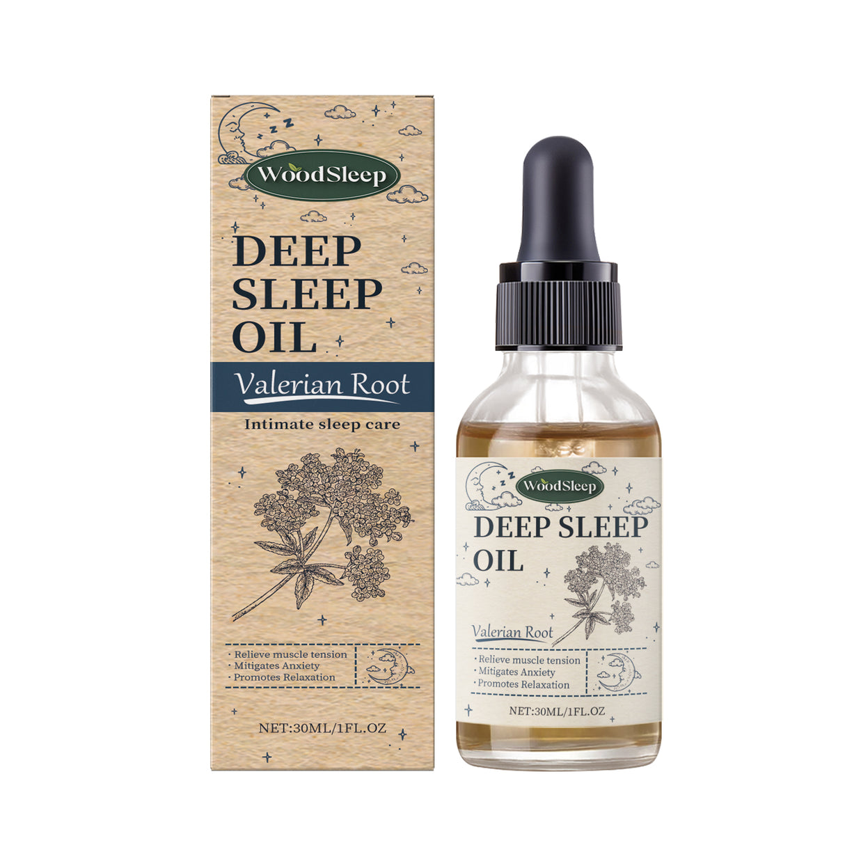 Valerian Root Sleep Essential Oil Gentle Essential Oil Formula Pamper The Body For A Restful Night - V.I.P Digital Presence