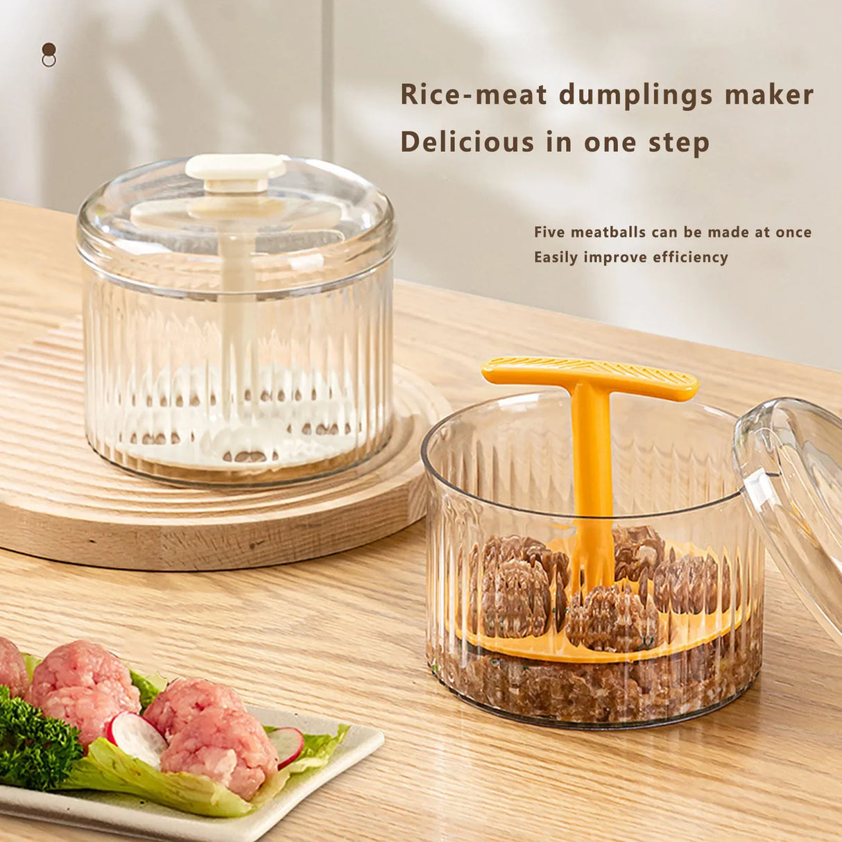 Meatball Maker Fried Meatball Presser Multi functional Household Utensil for Making Rounds Shrimp Slippery and Auxiliary Food - V.I.P Digital Presence