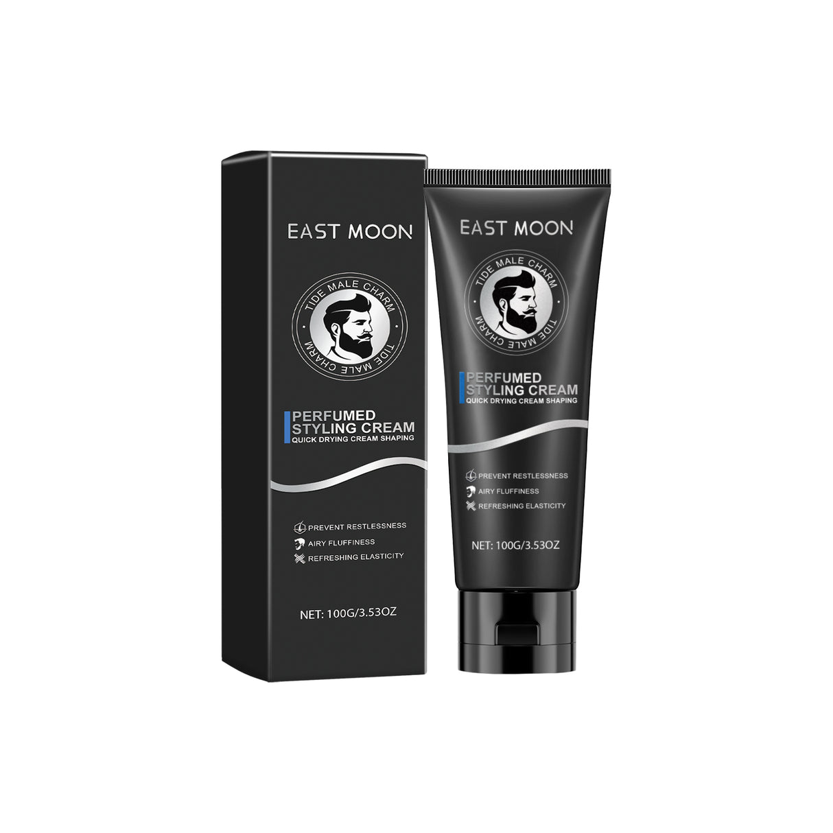 Men's Fragrance Styling Cream Refreshing Styling Lasting Three-Dimensional Styling Non-Greasy Hair Cream - V.I.P Digital Presence