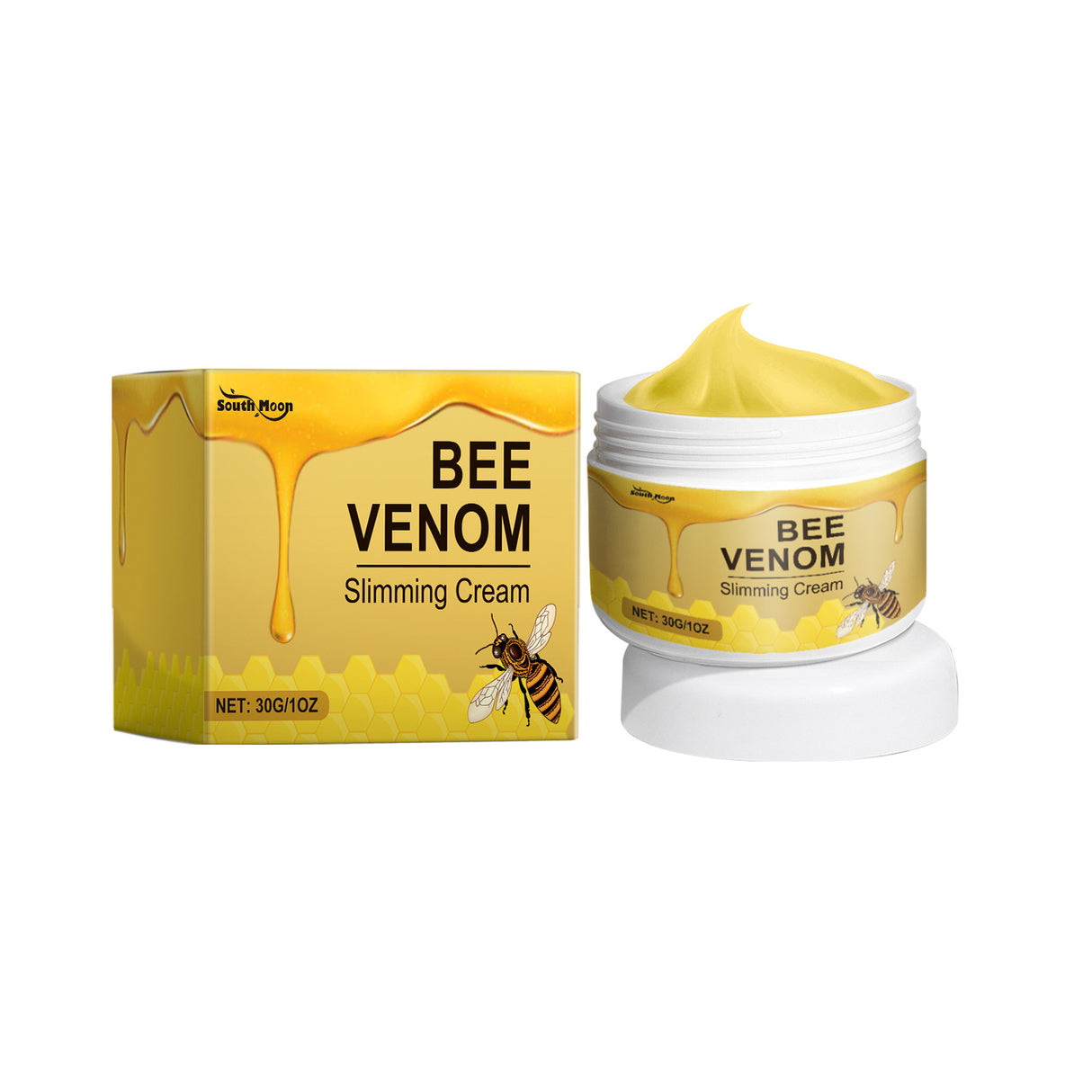 Bee Venom Care Cream Gentle Light Care Firming Muscle Curves Body Moisturizing Moisturizer - V.I.P Digital Presence