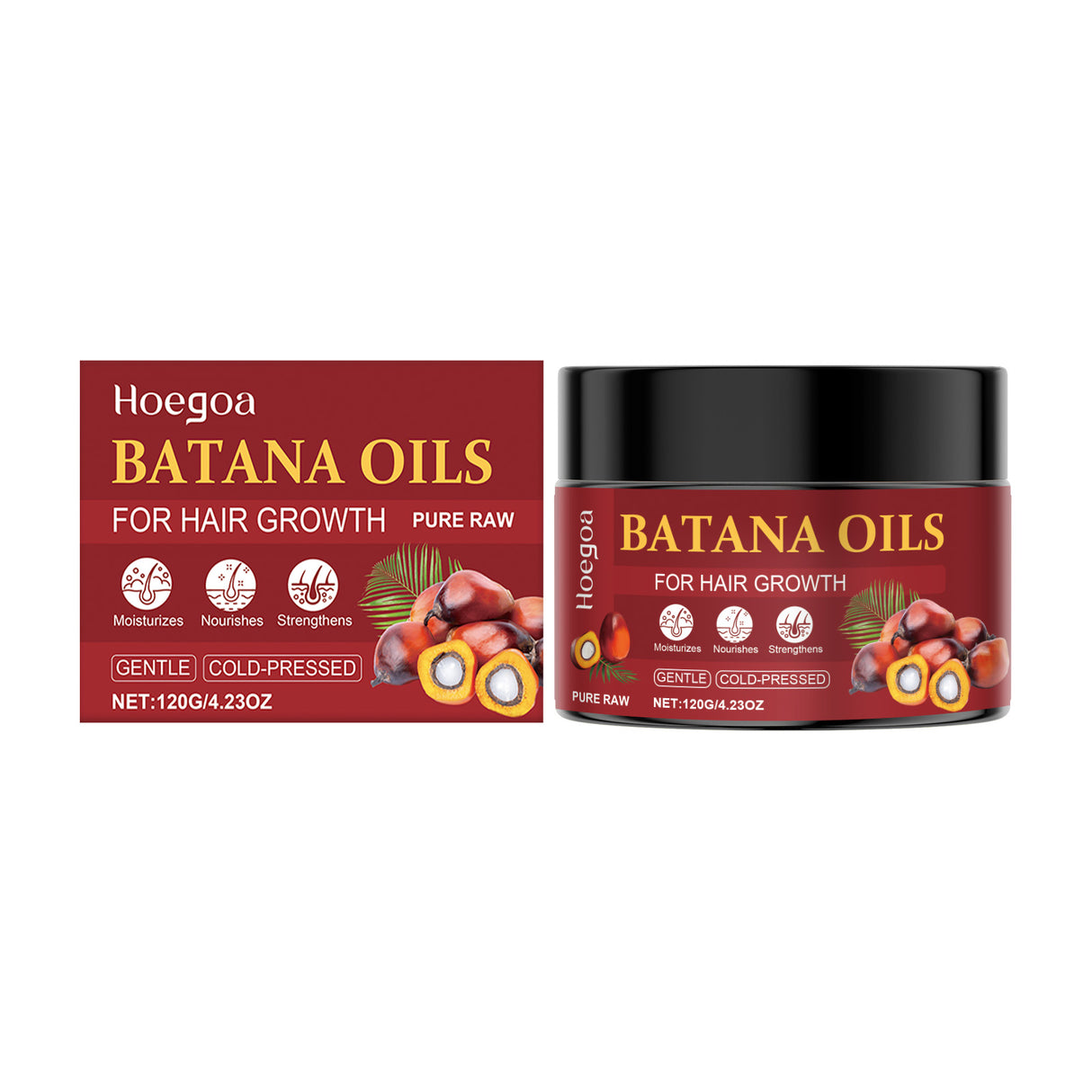 Batana Hair Oil Gentle Repair Nourishing, Supple And Plump Hair Moisturizing And Hydrating Hair Oil - V.I.P Digital Presence