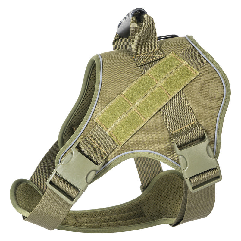 Tactical dog vest: for large dogs (German Shepherd, Golden Retriever) – training, military-style accessories. - V.I.P Digital Presence